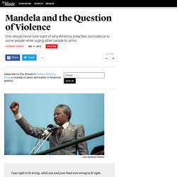 Mandela and the Question of Violence