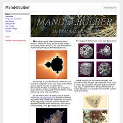 Mandelbulber