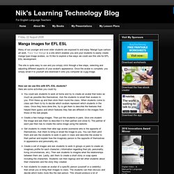 Nik's Learning Technology Blog: Manga images for EFL ESL