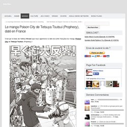 Le manga "Poison City" chez Ki-oon