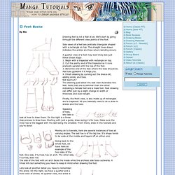 Manga Tutorials - How to Draw Feet