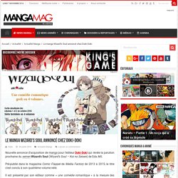 Le manga Wizard's Soul annoncé chez Doki-Doki