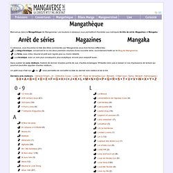 La Mangathèque : fiches et chroniques