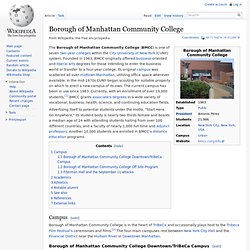 Borough of Manhattan Community College