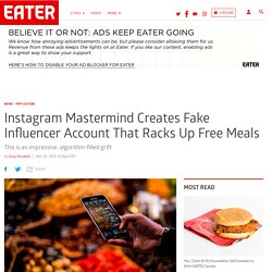 Manhattan Data Scientist Makes Sham Instagram Account to Get Free Food