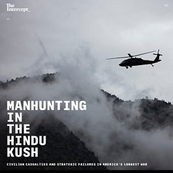 Manhunting in the Hindu Kush