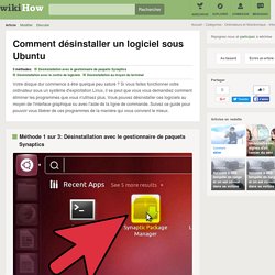 3 manières de désinstaller un logiciel sous Ubuntu