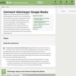 4 manières de télécharger Google Books