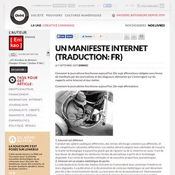 Un manifeste Internet (traduction: fr)