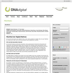 Manifesto - DNAdigital