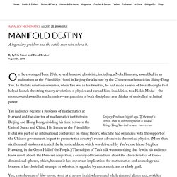 Manifold Destiny