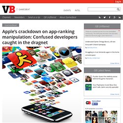 Apple’s crackdown on app-ranking manipulation: Confused developers caught in the dragnet
