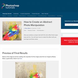 How to Create an Abstract Photo Manipulation