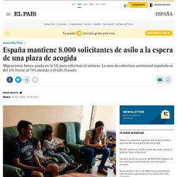 España mantiene 8.000 solicitantes de asilo a la espera de una plaza de acogida