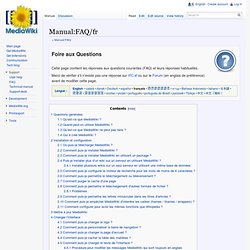 Manual:FAQ/fr