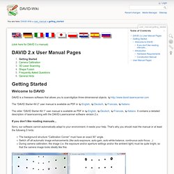 user_manual:getting_started [DAVID-Wiki]