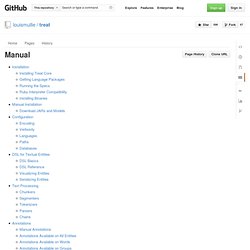 Manual · louismullie/treat Wiki