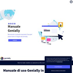 Manuale di uso Genially in Italiano