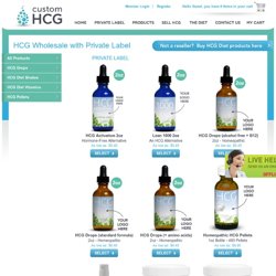 Wholesale Private Label HCG Suppliers