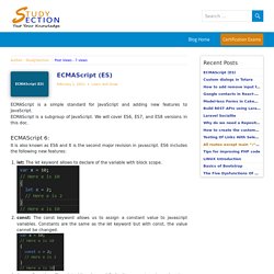 European Computer Manufacturer's Association Script