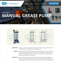 Manual Grease Pump