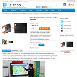 4k touch screen monitor
