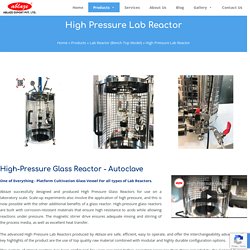 High Pressure Lab Reactor Manufacturer
