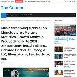 Music Streaming Market Top Manufacturer, Merger, Statistics, Growth Analysis, Product Pricing to 2031