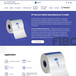 Get PP Woven Fabric Roll from Sudarshan Addpack
