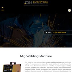 Mig Mag Welding Machine Manufacturers in India