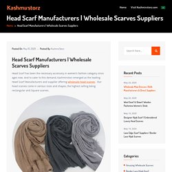 Wholesale Scarves Suppliers