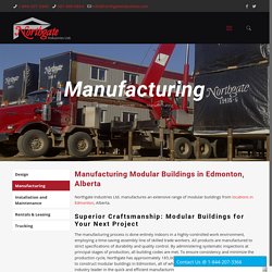 Leading Modular Building Manufacturer in Edmonton