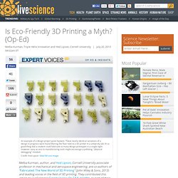 Is Eco-Friendly 3D Printing a Myth?