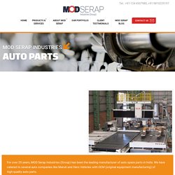 Auto Parts Manufacturing Company Gurgaon
