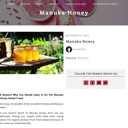 Manuka Honey By NIA RENNIX