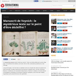 Manuscrit de Voynich : le mystérieux texte sur le point d’être déchiffré ?