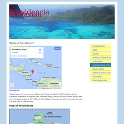 Map of Providencia - Where is Providencia?
