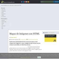 Mapas de imágenes con HTML