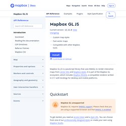 Mapbox GL JS