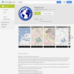 MapDroyd - Offline OpenStreetMap