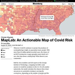 MapLab: An Actionable Map of Covid Risk