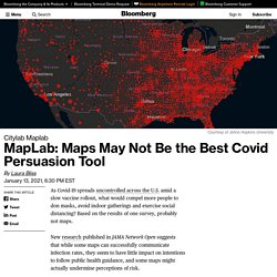 MapLab: Maps Don't Persuade People to Wear a Mask