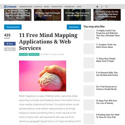 11 Free Mind Mapping Applications & Web Services - Stepcase Lifehack