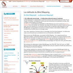 Le Mind Mapping et le Business Mapping pour les organisations avec Mind Manager