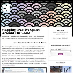 Mapping Creative Spaces Around The World