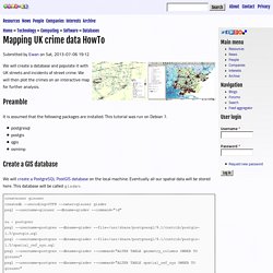 Mapping UK crime data HowTo