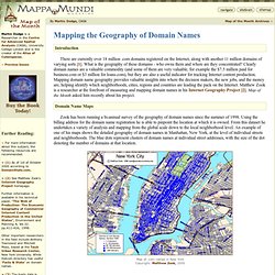 Mapping Domain Names - Mappa.Mundi Magazine - Map of the Month