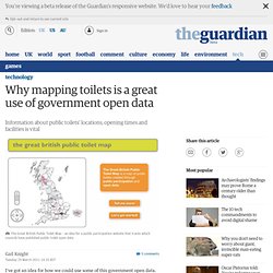 Why mapping toilets is a great use of government open data
