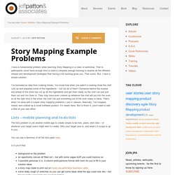 Story Mapping Example Problems - Jeff Patton & Associates