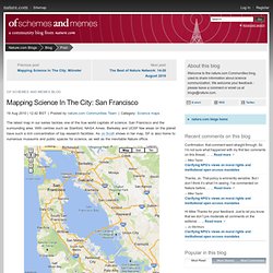Mapping Science In The City: San Francisco - Of Schemes and Memes Blog